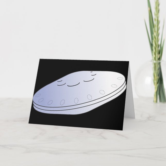 Tarjetas de felicitación del UFO (Anverso)