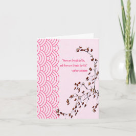 Tarjetas de felicitación en blanco inspiradas en J