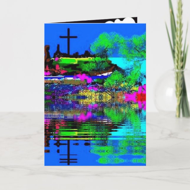 Tarjetas de felicitación especiales de arte para n (Anverso)