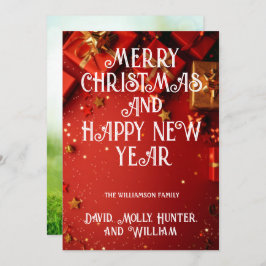 Tarjetas de felicitación Feliz Navidad Tarjeta de