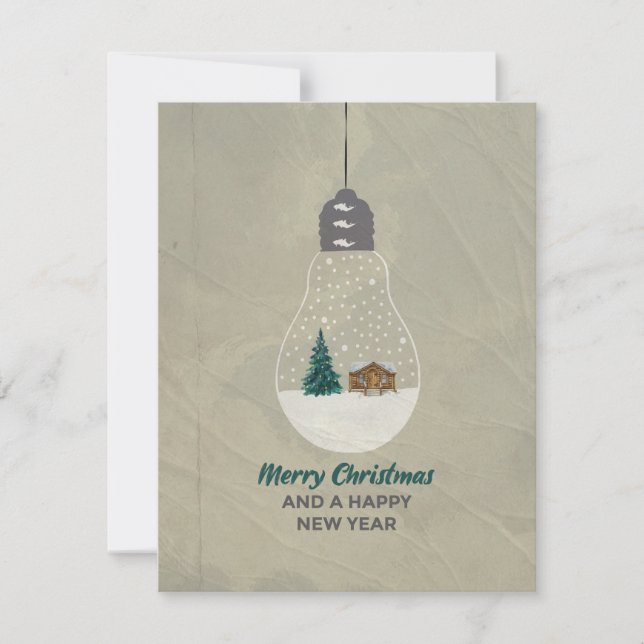 Tarjetas de felicitación "FERRY NAVIDAD" (Anverso)