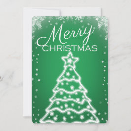 Tarjetas de felicitación fotográficas del árbol de