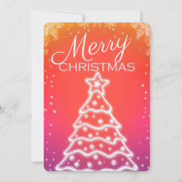 Tarjetas de felicitación fotográficas del árbol de