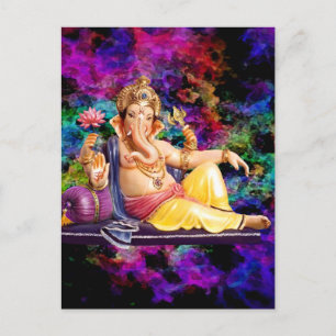 Tarjetas de felicitación Ganesha, Pegatinas, posta