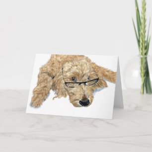 Tarjetas de felicitación Goldendoodle Stella