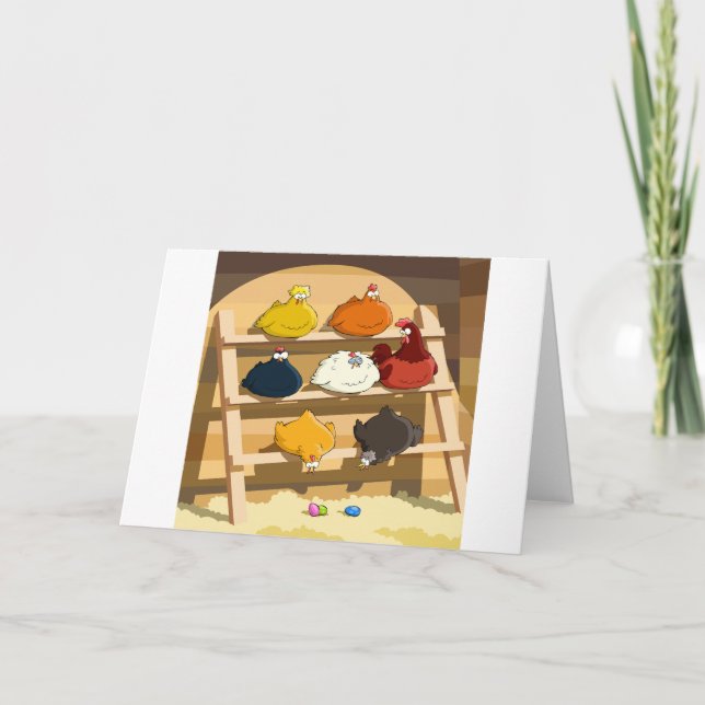 Tarjetas de felicitación Hen House (Anverso)
