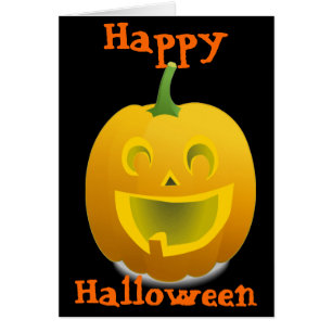 Tarjetas de felicitación Holloween - Jack O Lanter