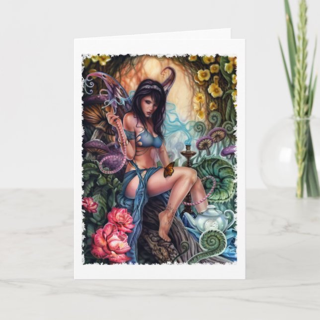 Tarjetas de felicitación inesperadas del visitante (Anverso)