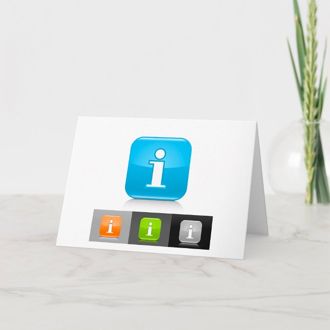 Tarjetas de felicitación Info Icons (Subido por el creador)