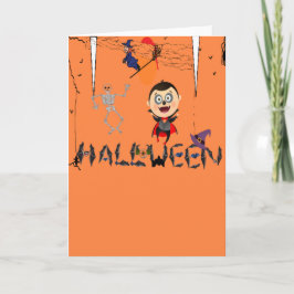 Tarjetas de felicitación/invitación de Halloween