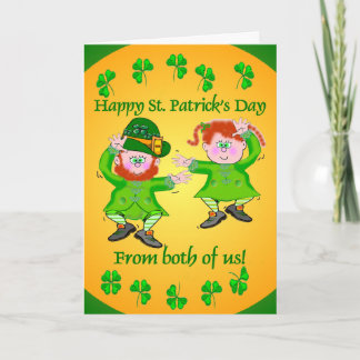 Tarjetas de felicitación Jig de Irlanda