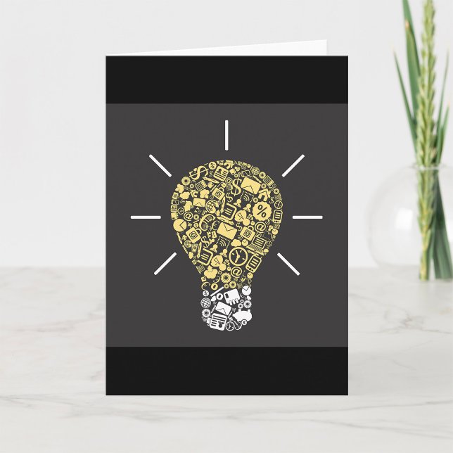 Tarjetas de felicitación Lightbulb Idea (Subido por el creador)