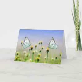 Tarjetas de felicitación - Mariposas de primavera