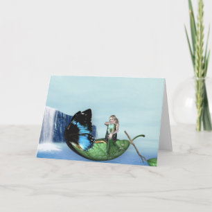 Tarjetas de felicitación Mermaid Gondola