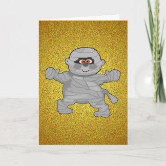 Tarjetas de felicitación momias