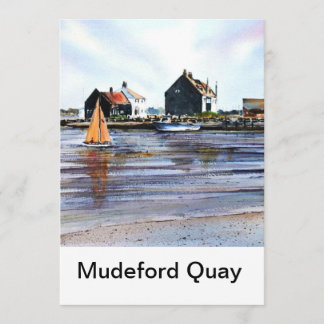 Tarjetas de felicitación Mudeford Quay No1