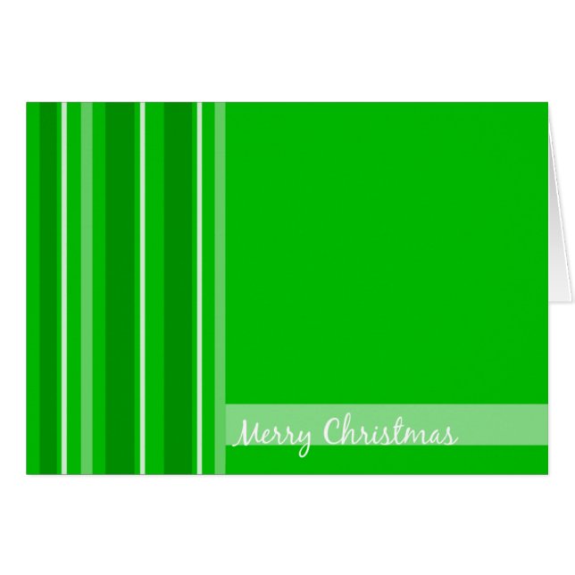 Tarjetas de felicitación navideña de Feliz (Anverso (Horizontal))