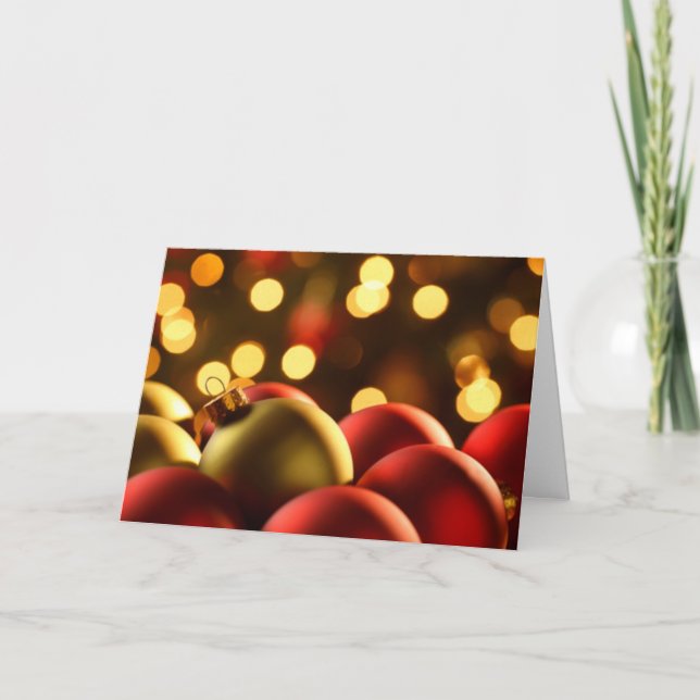 Tarjetas de felicitación navideñas para navidades (Anverso)