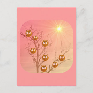 Tarjetas de felicitación Owl