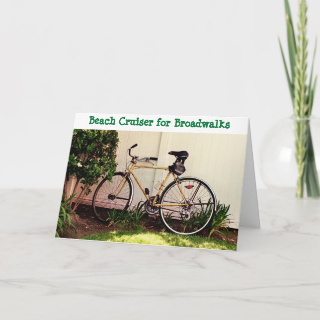 Tarjetas de felicitación para bicicletas (Anverso)