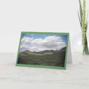 Tarjetas de felicitación para el desierto de Cowbo