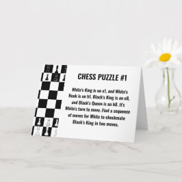 Tarjetas de felicitación para el rompecabezas del