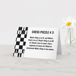Tarjetas de felicitación para el rompecabezas del 