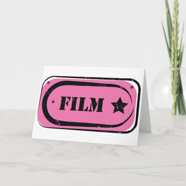 Tarjetas de felicitación para entradas de cine (Anverso)