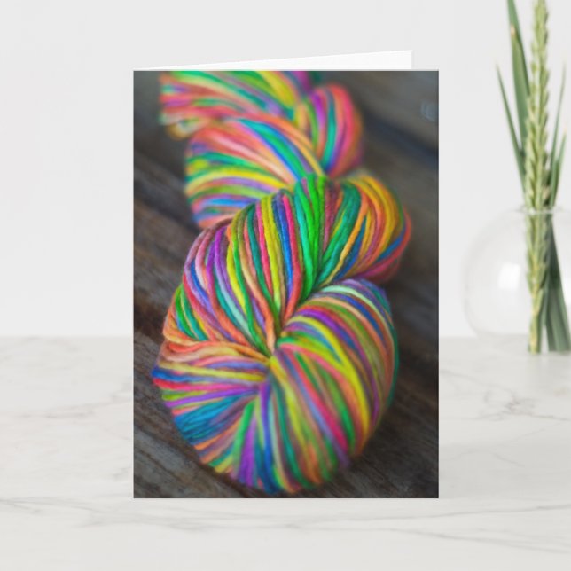 Tarjetas de felicitación para Fiberista (Anverso)