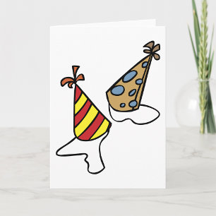 Tarjetas de felicitación para Gorras fiestas