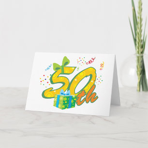 Tarjetas de felicitación para la celebración del 5
