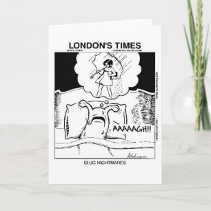 Tarjetas de felicitación para las pesadillas de de