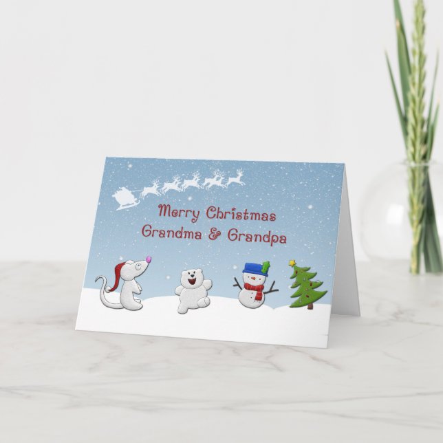 Tarjetas de felicitación para los Navidades de los (Anverso)