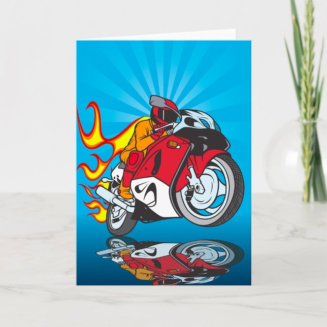 Tarjetas de felicitación para motociclistas con ll (Subido por el creador)