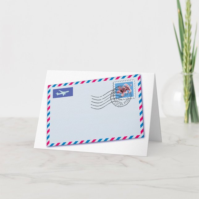 Tarjetas de felicitación para sobres de Airmail (Subido por el creador)