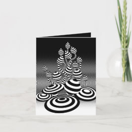 Tarjetas de felicitación pequeñas de hongos mágico