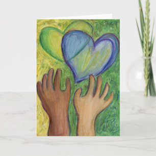 Tarjetas de felicitación personalizadas de pintura
