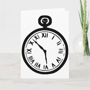 Tarjetas de felicitación Pocket Watch