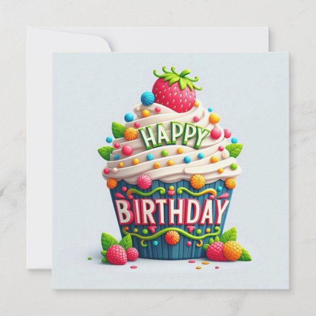 Tarjetas de felicitación por cumpleaños (Anverso)