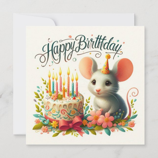 Tarjetas de felicitación por cumpleaños (Anverso)