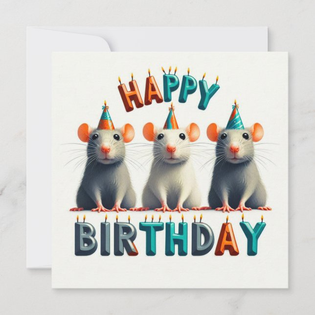 Tarjetas de felicitación por cumpleaños (Anverso)