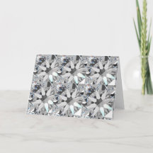 Tarjetas de felicitación por diamantes de Guay!