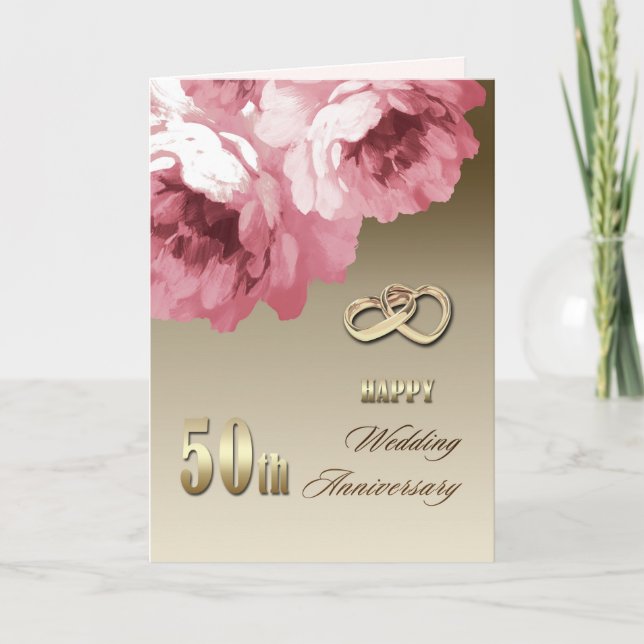 Tarjetas de felicitación por el 50 aniversario del (Anverso)