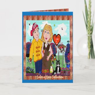 Tarjetas de felicitación por el trabajo del amor