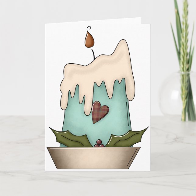 Tarjetas de felicitación por velas de navidades (Subido por el creador)