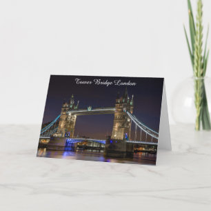 Tarjetas de Felicitación - Puente de la Torre Lond