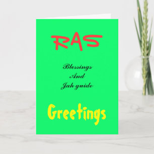 Tarjetas de felicitación Rasta