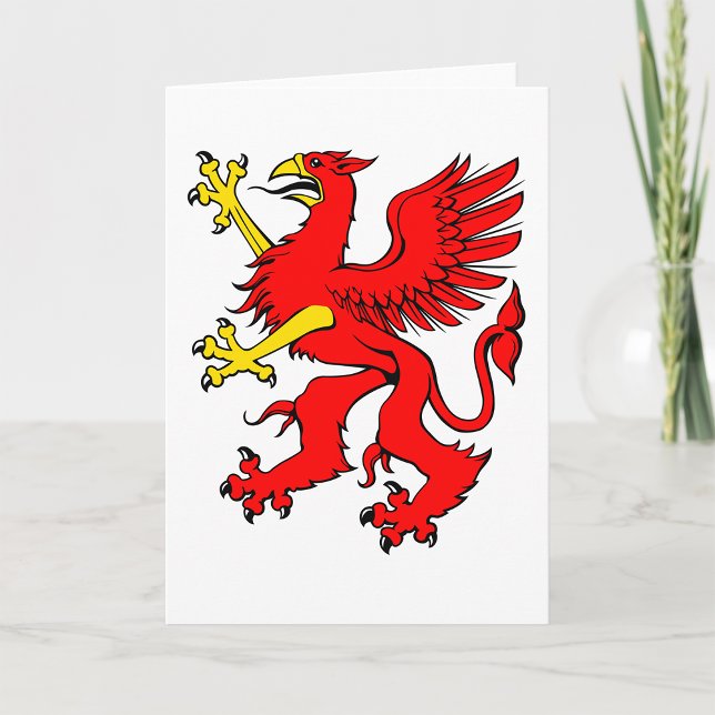 Tarjetas de felicitación Red Griffin (Subido por el creador)