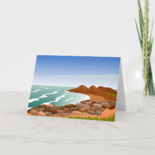 Tarjetas de felicitación Rocky Coast