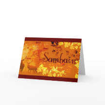 Tarjetas de felicitación: Samhain